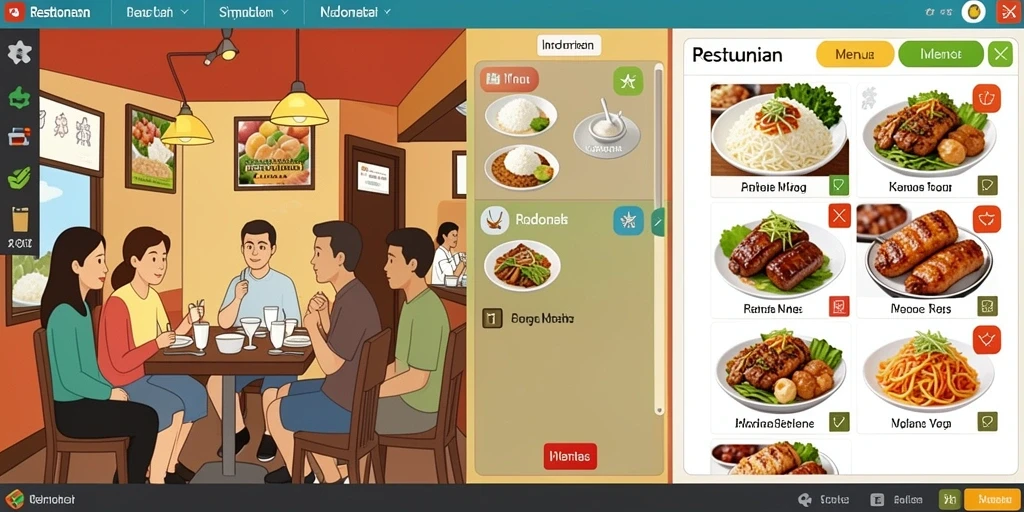 Mode multiplayer yang memungkinkan bermain bersama teman.