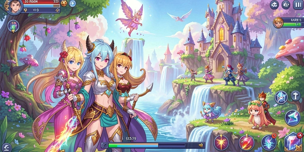 Fitur multiplayer yang memungkinkan bermain bersama teman.