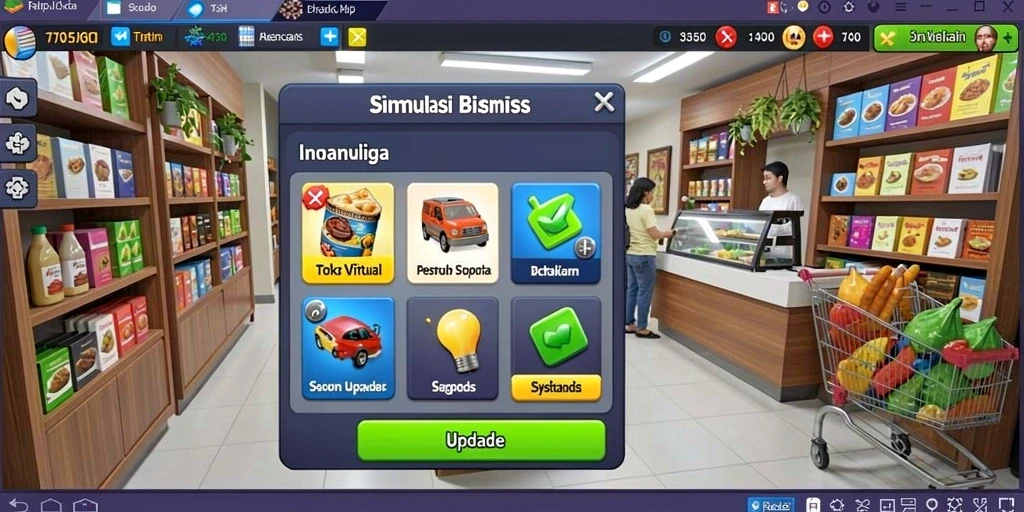 Mode multiplayer seru untuk bermain bersama teman.