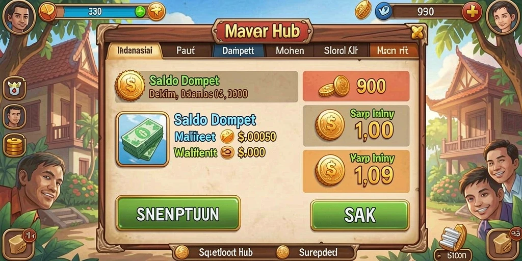 Karakter unik yang bisa dipilih oleh pengguna.