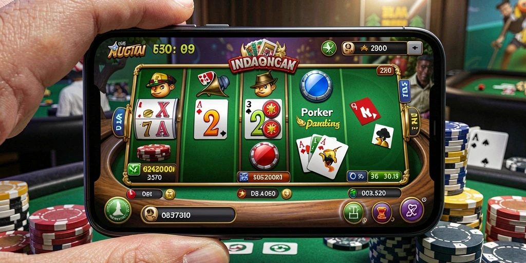 Ilustrasi upgrade peralatan dalam game MIGASPIN.