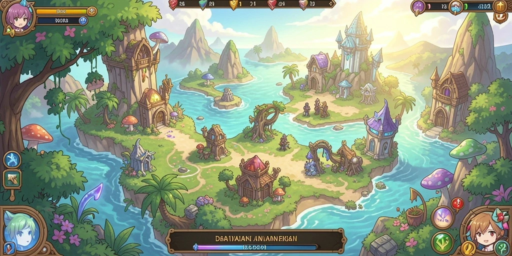 Pertarungan seru melawan monster berbahaya.